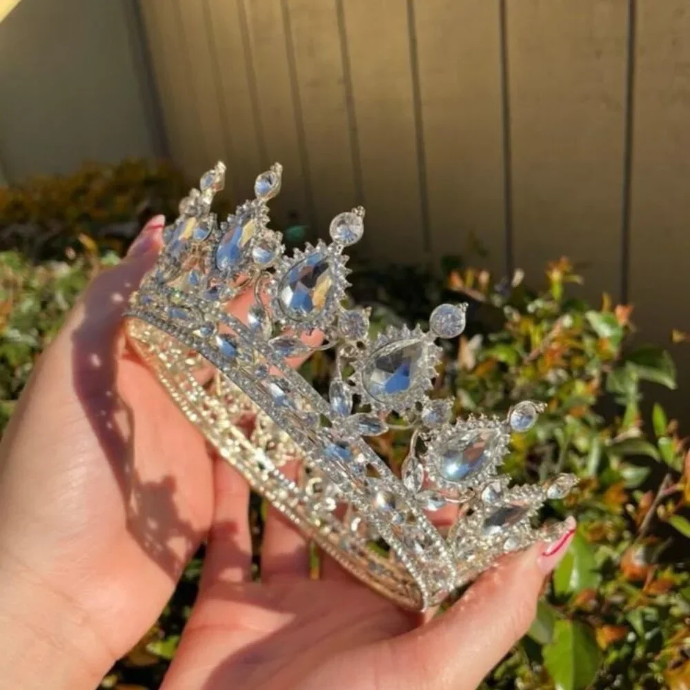 Queen Crown Rhinestone Wedding